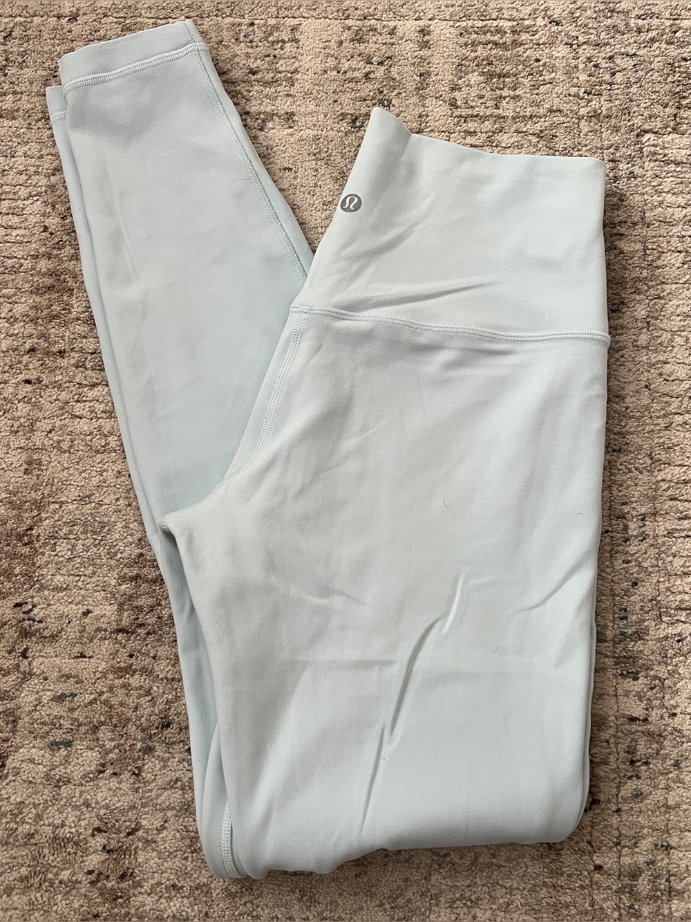 Lululemon Align Pant High Rise Athletic Tights Light Blue 28" Size 8